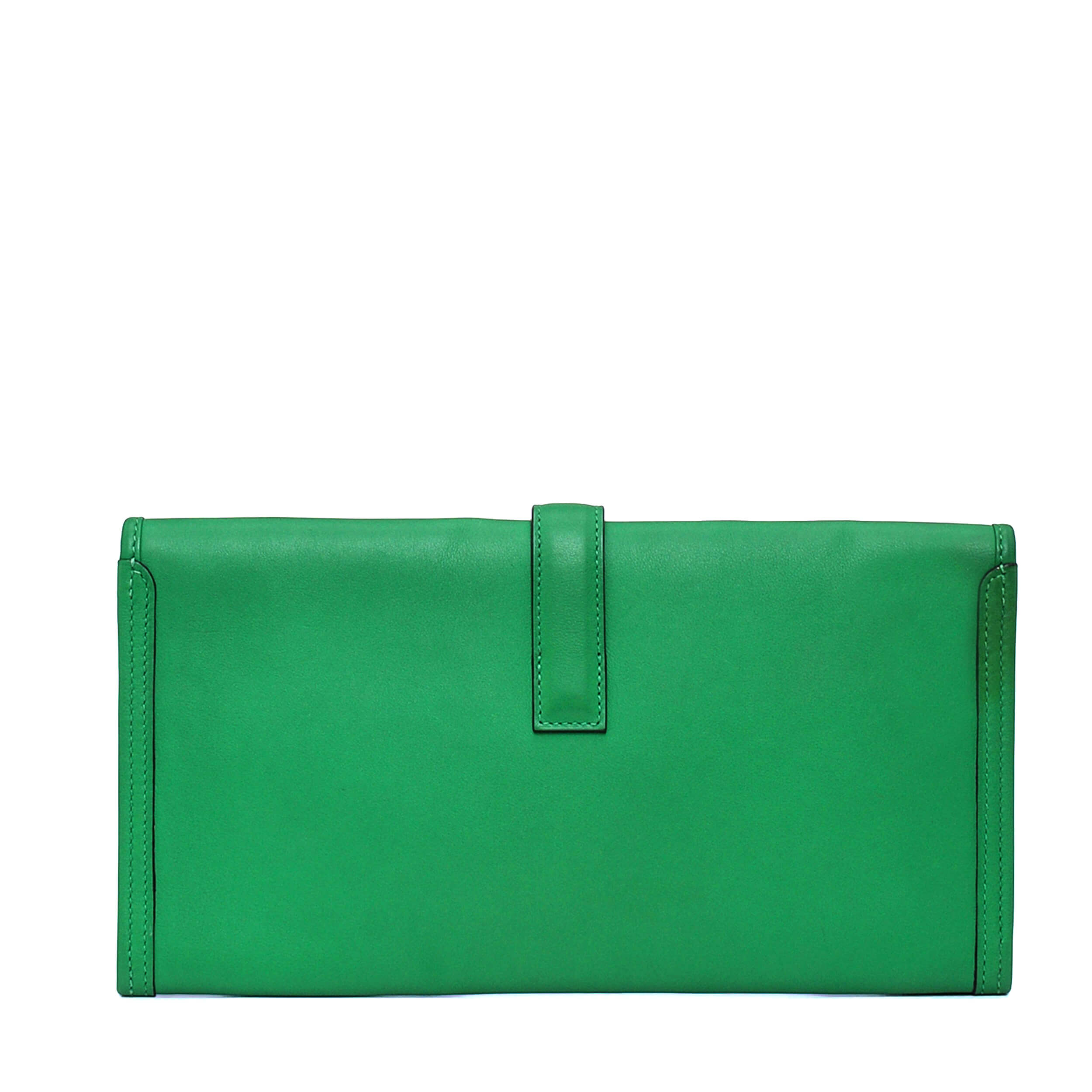 Hermes - Bambou Swift Leather Jige Clutch